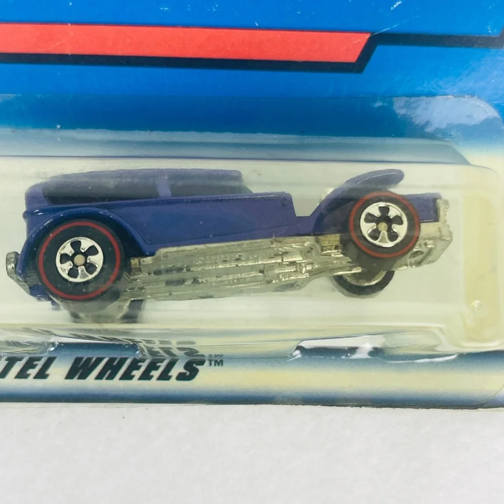 Hot Wheels The Demon Purple Redline Wheels Vintage Style Diecast Car 1:64 Scale